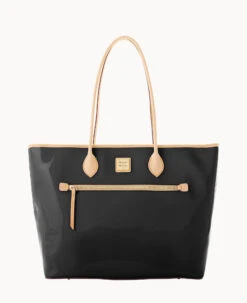 Patent Large Tote Clementine -Dooney & Bourke B1965G PTBLSVNA