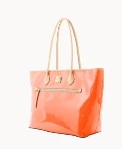 Patent Large Tote Clementine -Dooney & Bourke B1965G PTCESVNA ALT1 1
