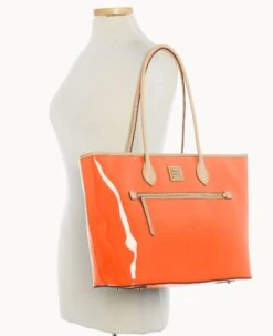 Patent Large Tote Clementine -Dooney & Bourke B1965G PTCESVNA ALT4 1