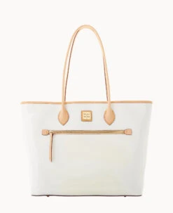 Patent Large Tote Clementine -Dooney & Bourke B1965G PTWHSVNA