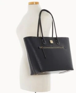 Saffiano Large Tote Black -Dooney & Bourke B1965G SIBLSIBL ALT4 1