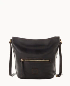 Florentine Zip Sac Black Black