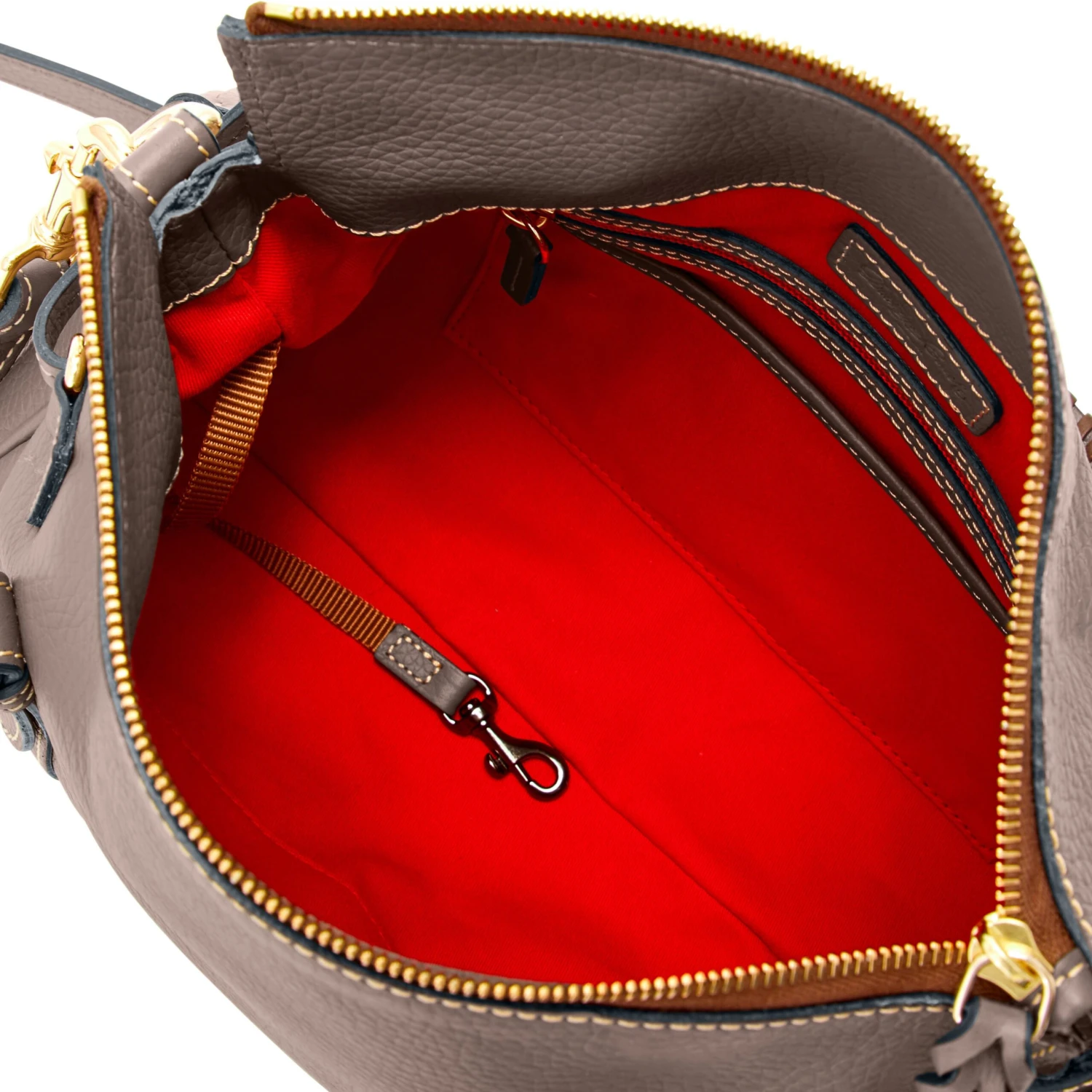 Pebble Grain Satchel Elephant 10 Pebble Grain Satchel Elephant - Image 10