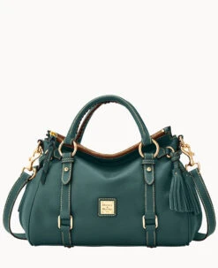Pebble Grain Satchel Elephant 37 Pebble Grain Satchel Elephant -Dooney & Bourke B1980G AWFSAWFS0001