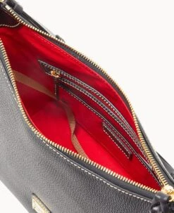 Pebble Grain Hobo Black Black -Dooney & Bourke B2030G AWBLPABL ALT2 1