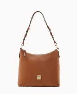 Pebble Grain Hobo Black Black -Dooney & Bourke B2030G AWCAPATN