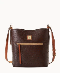 Ostrich Ridley Black -Dooney & Bourke B2037G OTBMPAKR