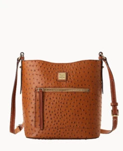 Ostrich Ridley Black -Dooney & Bourke B2037G OTCAPAKR