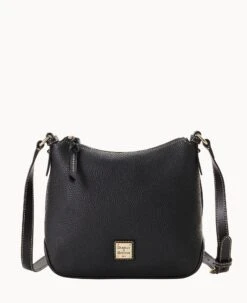 Pebble Grain Crossbody Hobo Dandelion 30 Pebble Grain Crossbody Hobo Dandelion -Dooney & Bourke B2086G AWBLPABL