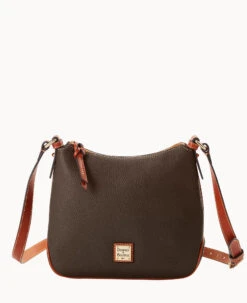 Pebble Grain Crossbody Hobo Dandelion 32 Pebble Grain Crossbody Hobo Dandelion -Dooney & Bourke B2086G AWBMPATN