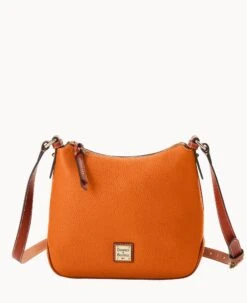 Pebble Grain Crossbody Hobo Dandelion 35 Pebble Grain Crossbody Hobo Dandelion -Dooney & Bourke B2086G AWCEPATN