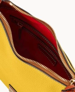 Pebble Grain Crossbody Hobo Dandelion 27 Pebble Grain Crossbody Hobo Dandelion -Dooney & Bourke B2086G AWZJPATN ALT2 1