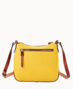 Pebble Grain Crossbody Hobo Dandelion 28 Pebble Grain Crossbody Hobo Dandelion -Dooney & Bourke B2086G AWZJPATN ALT3 1