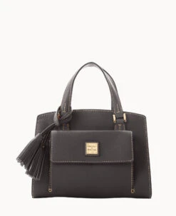 Pebble Grain Small Satchel Bone -Dooney & Bourke B2170G AWBLPABL