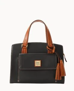 Wexford Leather Small Satchel Black -Dooney & Bourke B2170G JKBLPANA 1