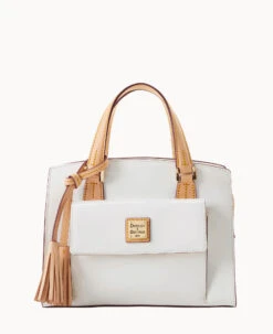 Patent Small Satchel Black -Dooney & Bourke B2170G PTWHSVNA