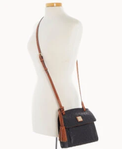 Ostrich Crossbody Black -Dooney & Bourke B2171G OTBLPAKR ALT4