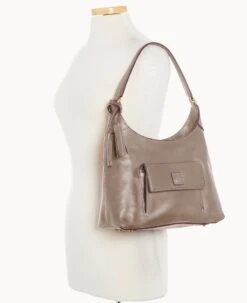 Florentine Small Hobo Light Taupe -Dooney & Bourke B2172D SCXDSCXD ALT4 1