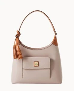 Wexford Leather Small Hobo Oyster 20 Wexford Leather Small Hobo Oyster -Dooney & Bourke B2172G JKOYPANA 1