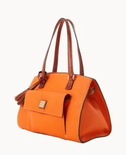Pebble Grain Shoulder Bag Clementine -Dooney & Bourke B2175G AWCEPATN ALT1 1