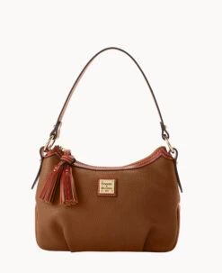 Pebble Grain Pouchette Bark 29 Pebble Grain Pouchette Bark -Dooney & Bourke B2218G AWBFPATN 2