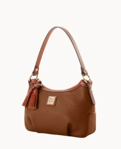 Pebble Grain Pouchette Bark 25 Pebble Grain Pouchette Bark -Dooney & Bourke B2218G AWBFPATN ALT1 1