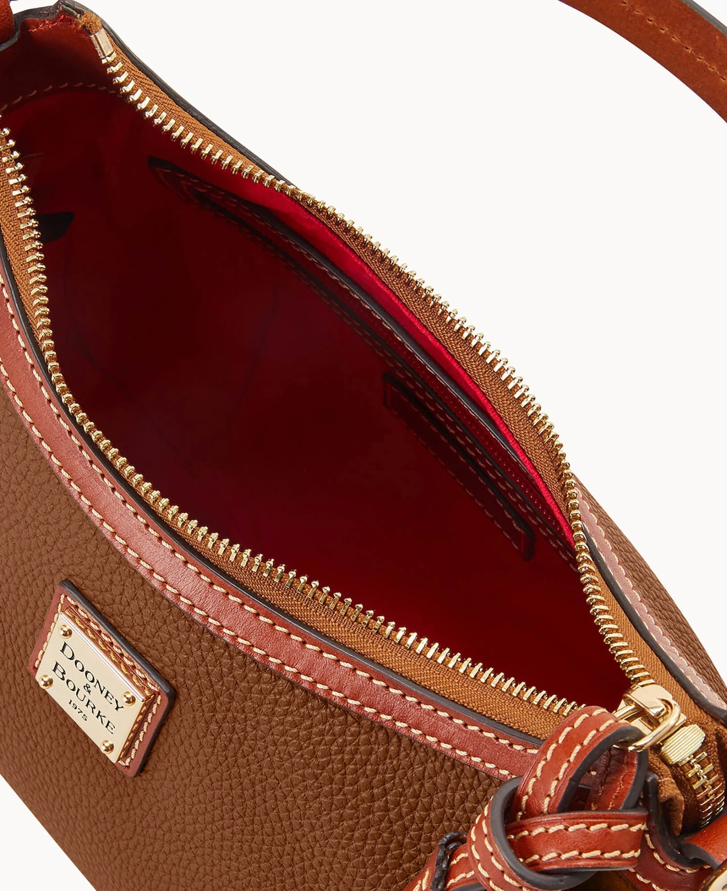 Pebble Grain Pouchette Bark 7 Pebble Grain Pouchette Bark - Image 7