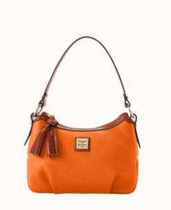 Pebble Grain Pouchette Bark 34 Pebble Grain Pouchette Bark -Dooney & Bourke B2218G AWCEPATN