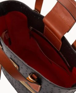Ostrich Brinley Black -Dooney & Bourke B2227G OTBLPAKR ALT2 1