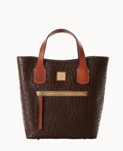 Ostrich Brinley Black -Dooney & Bourke B2227G OTBMPAKR