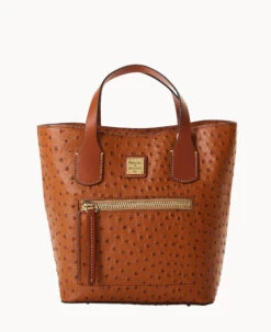 Ostrich Brinley Black -Dooney & Bourke B2227G OTCAPAKR