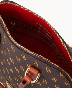 Gretta Domed Satchel Brown Tmoro -Dooney & Bourke B2257G NGBMPATN ALT2