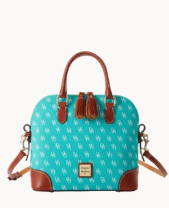 Gretta Domed Satchel Brown Tmoro -Dooney & Bourke B2257G NGSEPATN