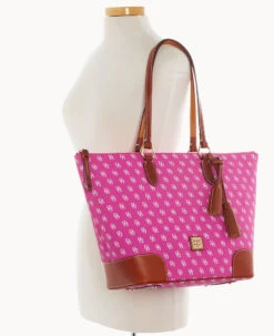 Gretta Career Tote Fuchsia -Dooney & Bourke B2258G NGFHPATN ALT4