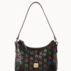 DB75 Multi Shoulder Bag Black