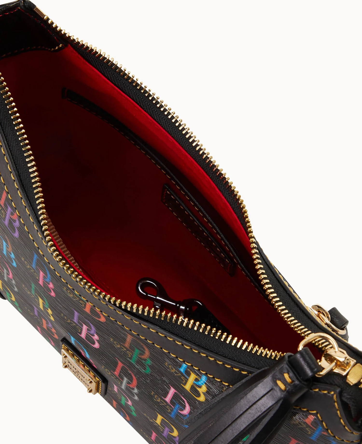 DB75 Multi Shoulder Bag Black 8 DB75 Multi Shoulder Bag Black - Image 8