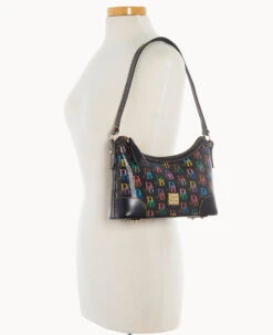 DB75 Multi Shoulder Bag Black 15 DB75 Multi Shoulder Bag Black -Dooney & Bourke B2264G 5SBLPABL ALT4