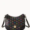 DB75 Multi Crossbody Hobo Black