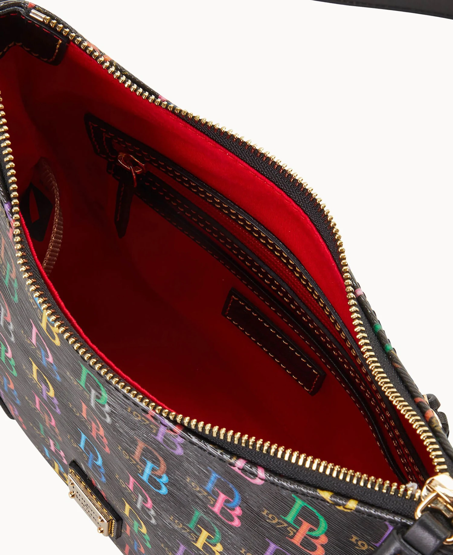 DB75 Multi Crossbody Hobo Black 10 DB75 Multi Crossbody Hobo Black - Image 10