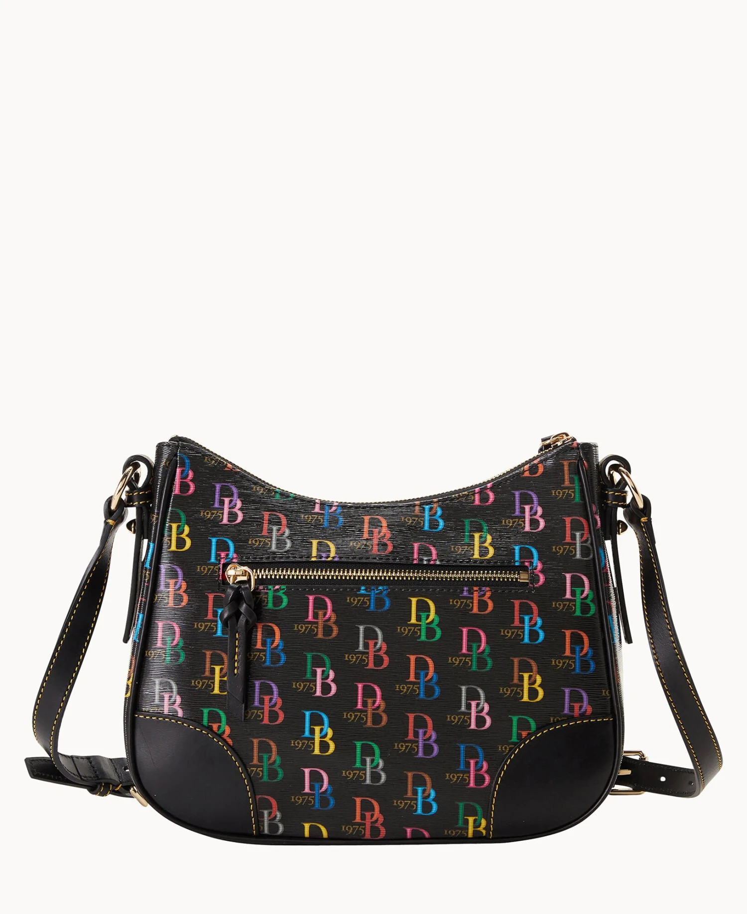 DB75 Multi Crossbody Hobo Black 11 DB75 Multi Crossbody Hobo Black - Image 11