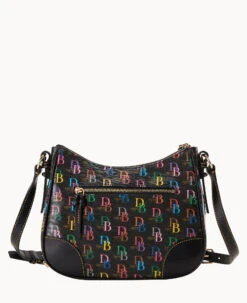 DB75 Multi Crossbody Hobo Black 17 DB75 Multi Crossbody Hobo Black -Dooney & Bourke B2269G 5SBLPABL ALT3