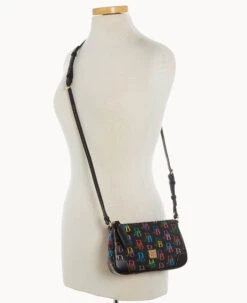 DB75 Multi Slim Crossbody Black -Dooney & Bourke B2270G 5SBLPABL ALT4