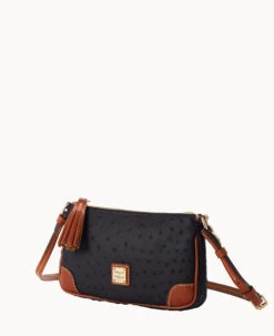 Ostrich Slim Crossbody Black -Dooney & Bourke B2270G OTBLPAKR ALT1
