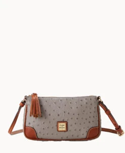 Ostrich Slim Crossbody Black -Dooney & Bourke B2270G OTGYPAKR