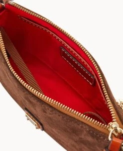 Suede Slim Crossbody Brown Tmoro -Dooney & Bourke B2270G SUBMPATN ALT2 1