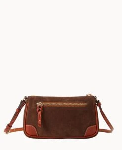 Suede Slim Crossbody Brown Tmoro -Dooney & Bourke B2270G SUBMPATN ALT3 1