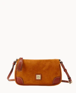 Suede Slim Crossbody Brown Tmoro -Dooney & Bourke B2270G SUHNPATN