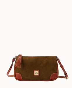 Suede Slim Crossbody Brown Tmoro -Dooney & Bourke B2270G SUOLPATN