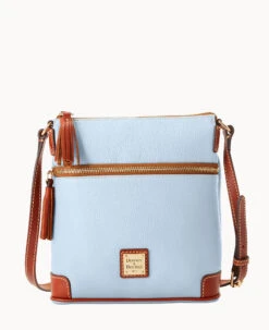 Pebble Grain Small Tassel Crossbody Black Black -Dooney & Bourke B2276G AW3FPATN