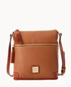 Pebble Grain Small Tassel Crossbody Black Black -Dooney & Bourke B2276G AWCAPATN